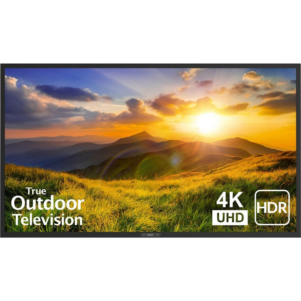 SunBrite SB-S2-65-4K-BL Signature 2 Series 65-Inch 4K Ultra HDR Partial Sun Outdoor TV Black