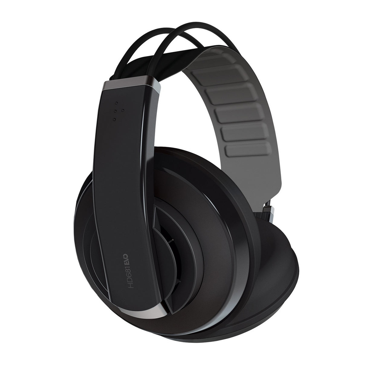 Superlux HD-681 EVO Semi-Open Circumaural Dynamic Monitoring Headphones, Black