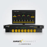 SurgeX IP-Connected Multi-Stage Surge Suppressors with Detachable Power Cord