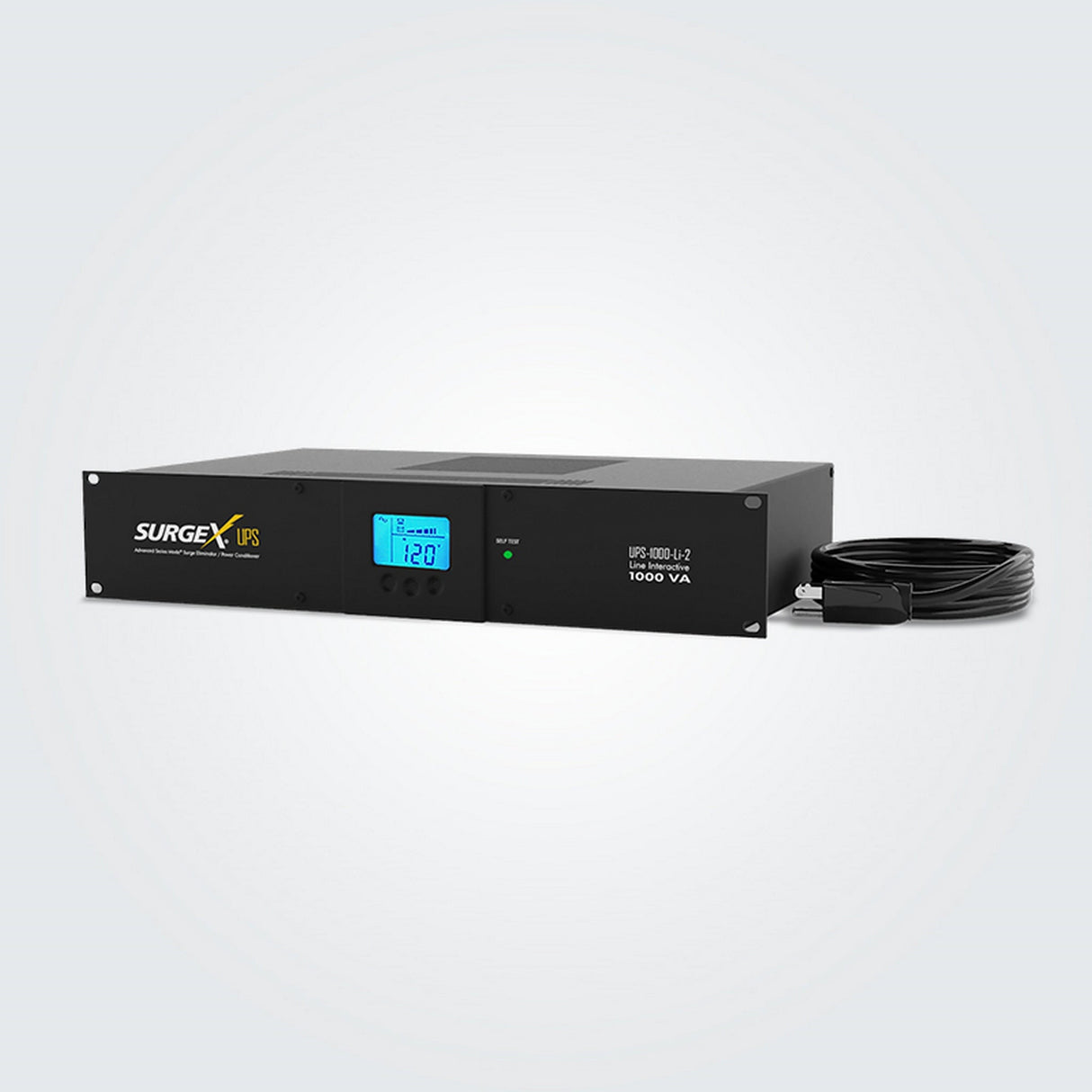 SurgeX UPS-1000-Li-2 Line 1000VA Interactive UPS with Surge Eliminator and Power Conditioner