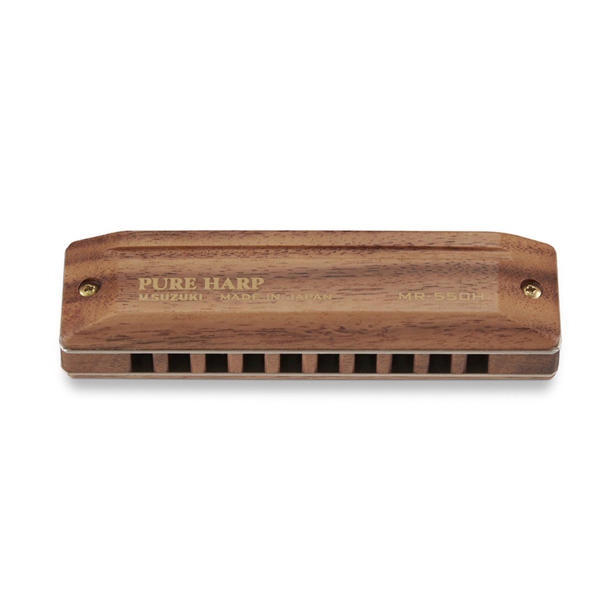 Suzuki MR-550H Pure Harp Hawaiian Koa Wood Harmonica – AVLGEAR