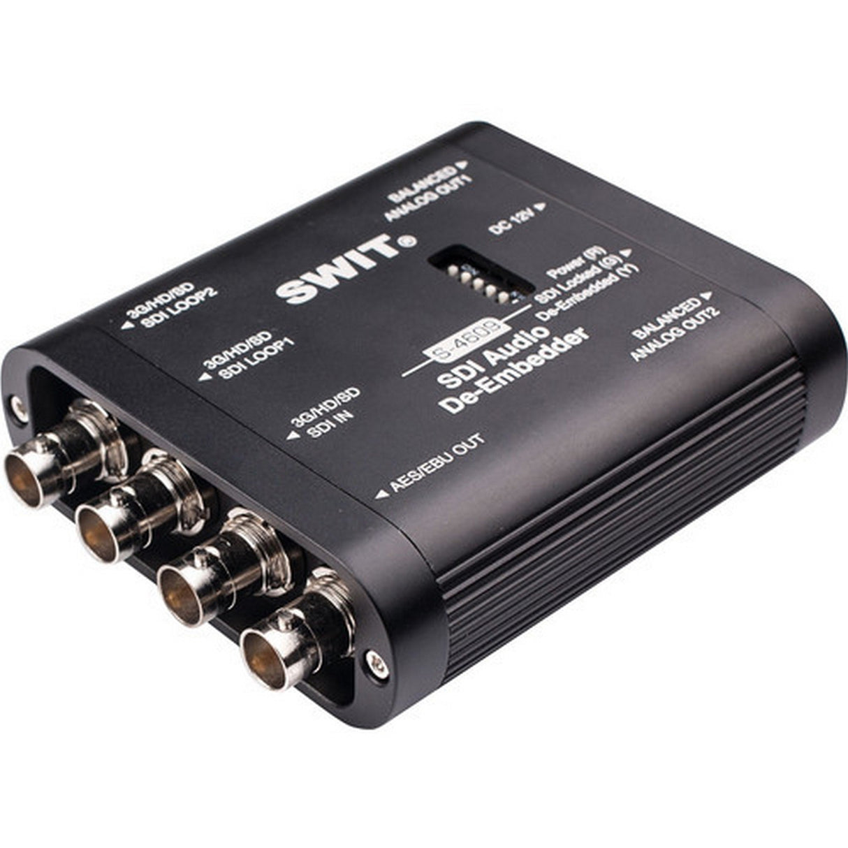 SWIT S-4609 Portable 3G-SDI Audio De-Embedder