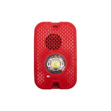 System Sensor P2GRKLED L-Series Outdoor Compact Wall-Mounted Horn Strobe, Red