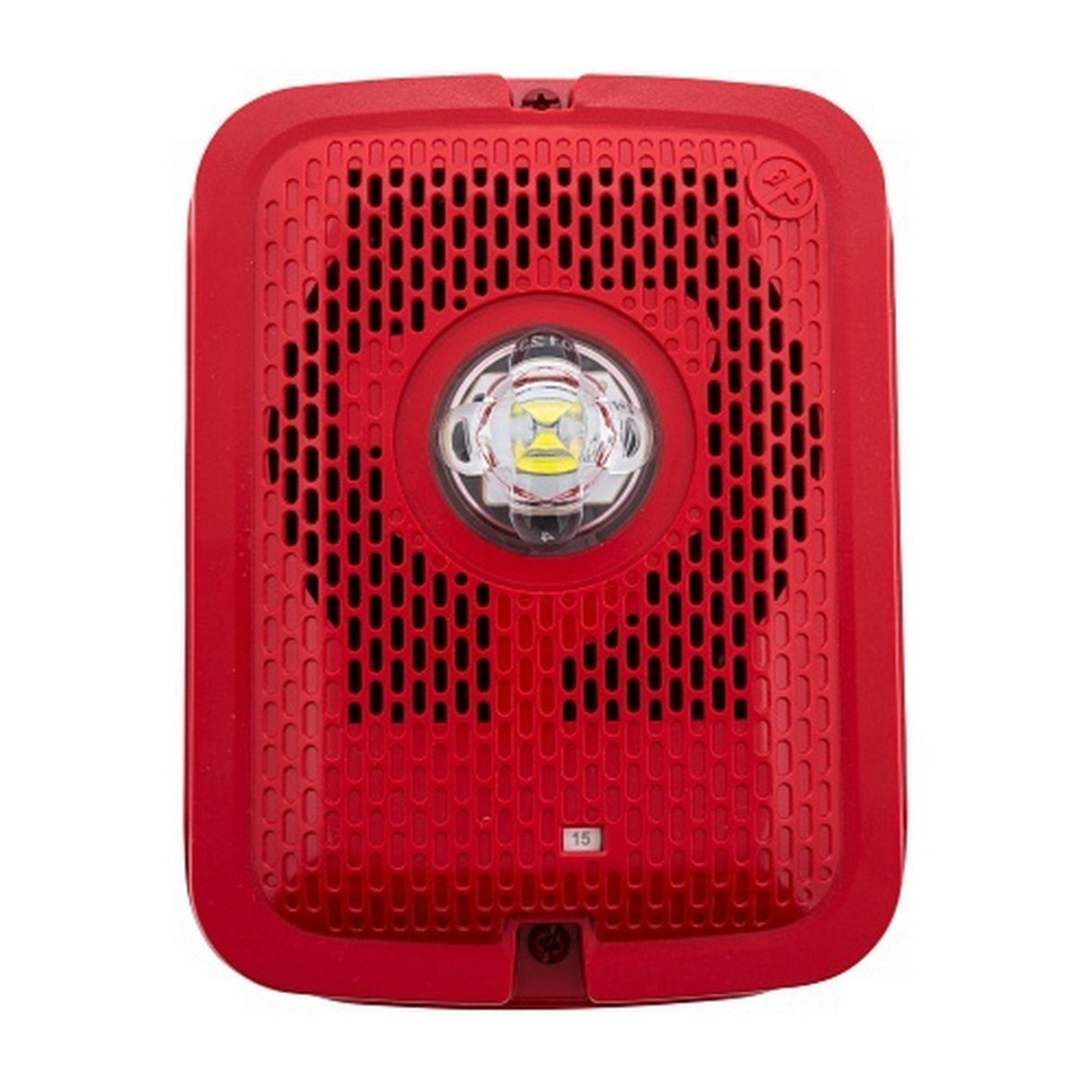 System Sensor SPSRKLED Outdoor LED Speaker Wall Strobe, Red