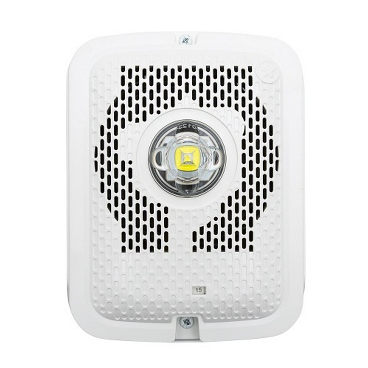 System Sensor SPSWKLED-P Outdoor LED Speaker Wall Strobe, White