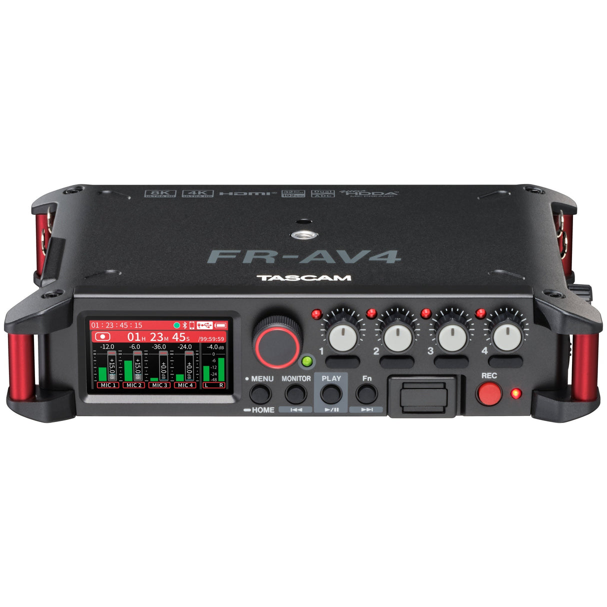 TASCAM FR-AV4 Professional 4 Channel 32-Bit Float Field Recorder