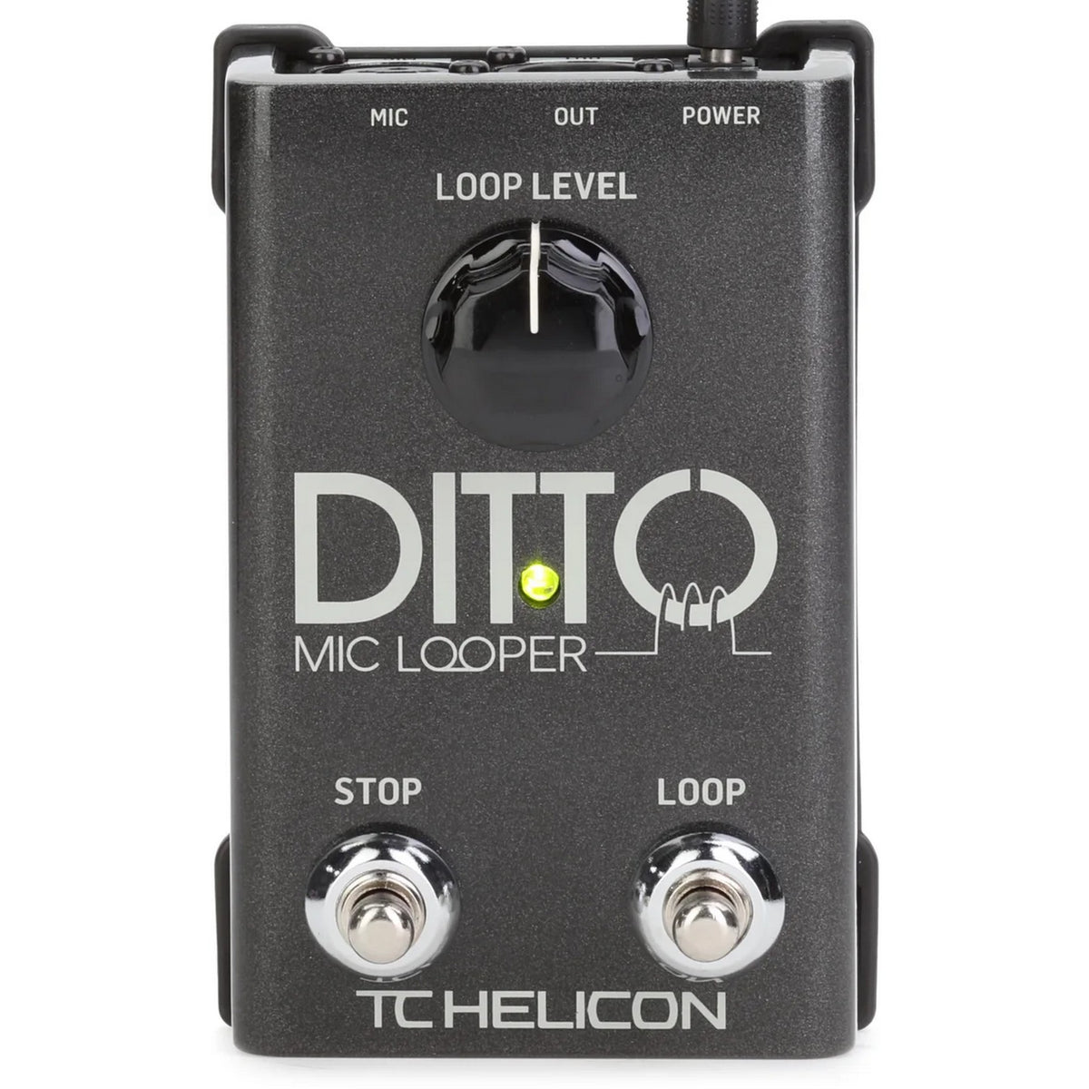 TC-Helicon Ditto Mic Looper Pedal for Vocals and Acoustic Instruments