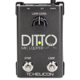 TC-Helicon Ditto Mic Looper Pedal for Vocals and Acoustic Instruments