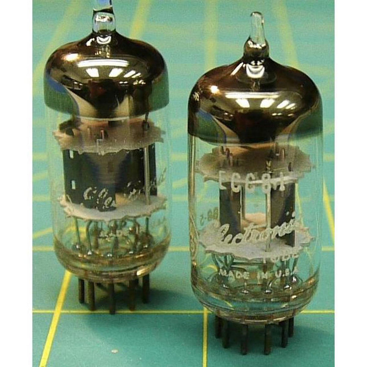 Telefunken GE JAN ECC81 Replacement Vacuum Tube for AR-51 AR-70 Stereo Microphones (Used)