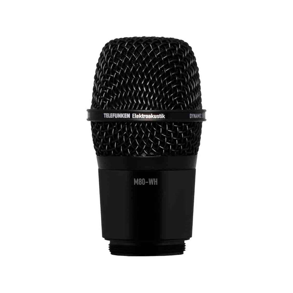 Telefunken M80-WH Supercardioid Wireless Dynamic Microphone Capsule, Black