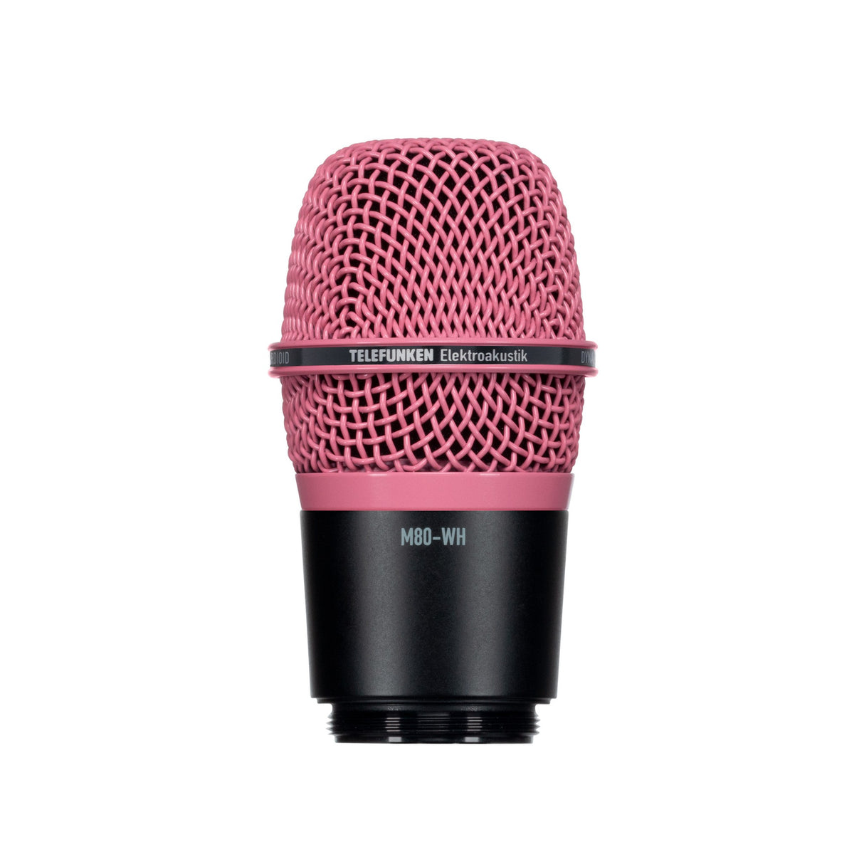 Telefunken M80-WH Supercardioid Wireless Dynamic Microphone Capsule, Pink