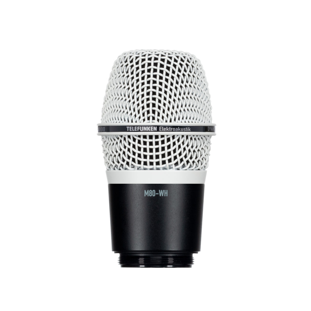 Telefunken M80-WH Supercardioid Wireless Dynamic Microphone Capsule, White