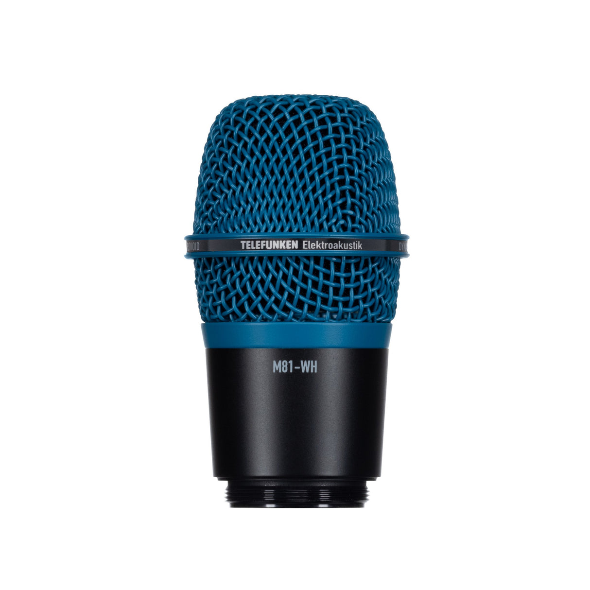 Telefunken M81-WH Supercardioid Universal Wireless Dynamic Microphone Capsule, Blue