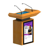 TEMAS TW23P 22-Inch Speaker Screen and 32-Inch Front Screen Digital Lectern