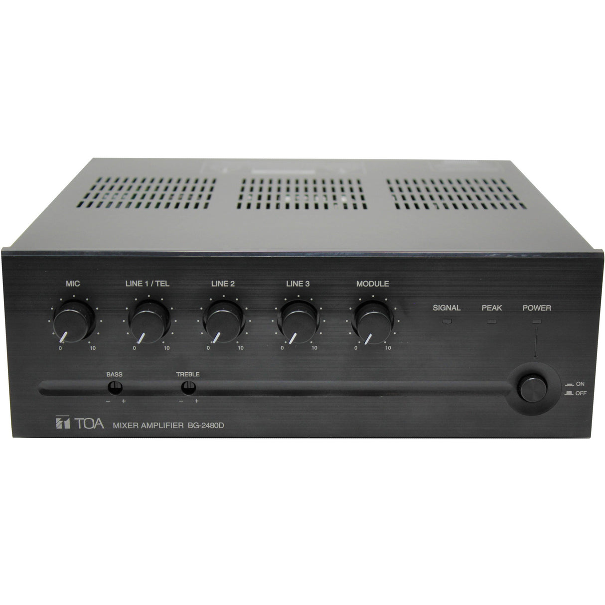 TOA Electronics BG-2240D 240-Watt Class-D 5-Channel Mixer/Amplifier