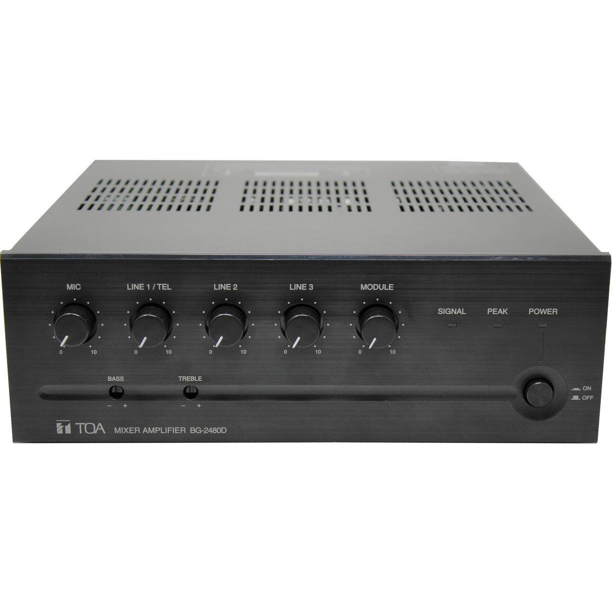 TOA Electronics BG-2480D 480-Watt High Power Mixer/Amplifier