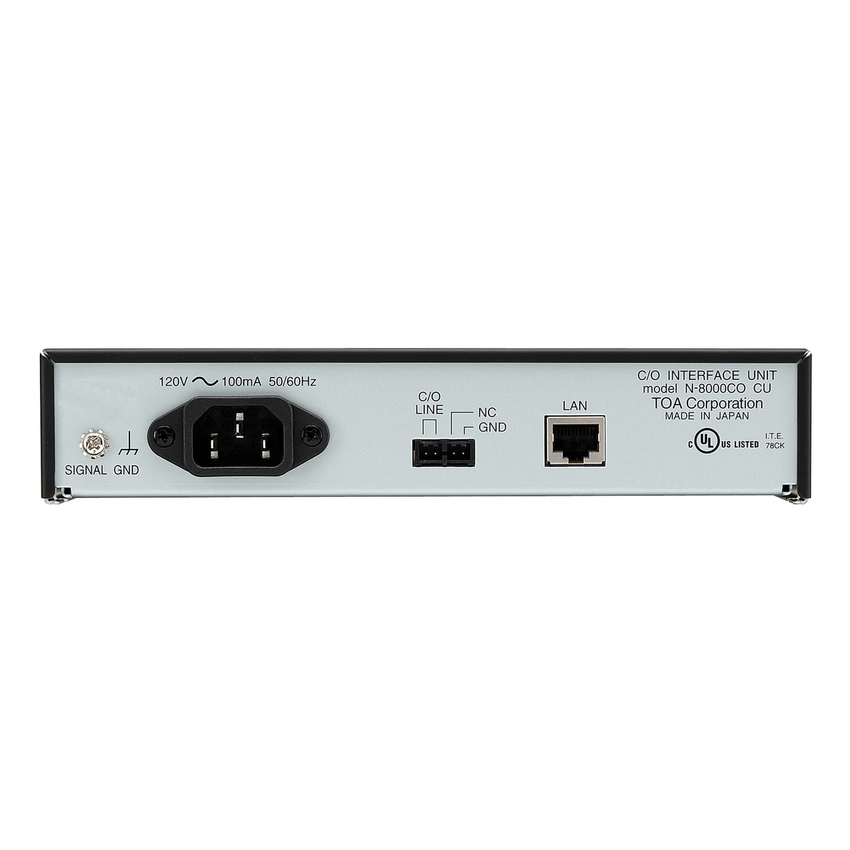 TOA Electronics  N-8000CO IP Intercom C/O Telephone Line Interface Unit