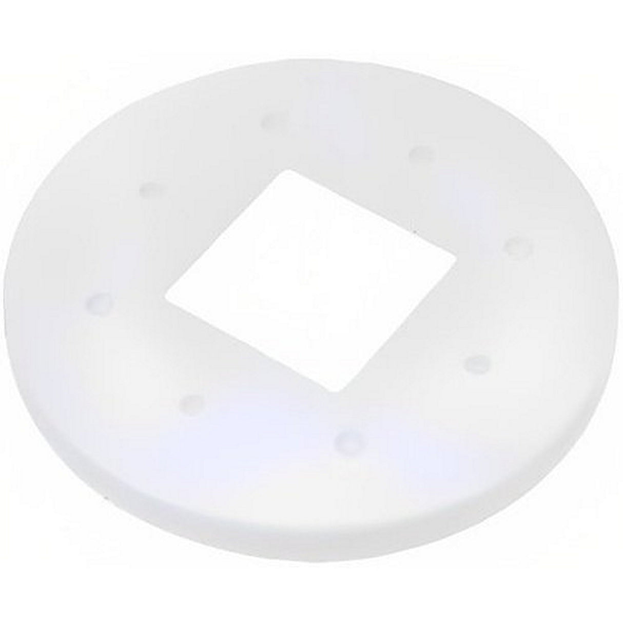 Turing Video EBEPZD EDGE + Series VF Dome Single Gang Box Plate White