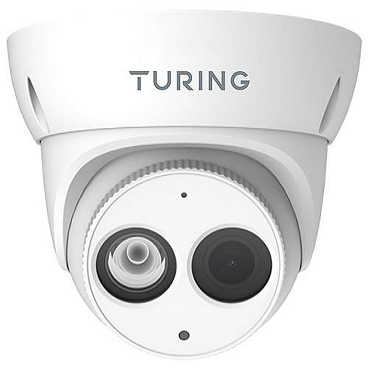 Turing Video TI-NED044 4MP IR Turret IP Camera, White