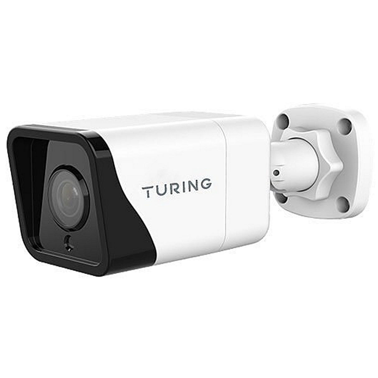 Turing Video TI-NFB0428 4MP IR Bullet Camera, White, Outdoor Use