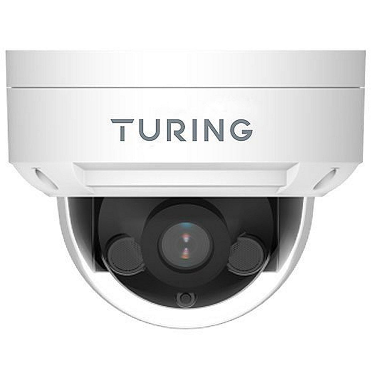 Turing Video TI-NFD0428 4MP IR Dome Camera, 2.8mm Lens, White