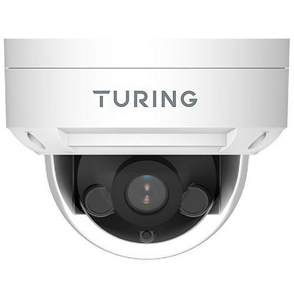 Turing Video TI-NFD08A28 8MP IR Dome Camera, White, Surveillance