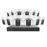 Turing Video TLKCT4F4 Lite IP Kit 12 4MP Cameras NVR