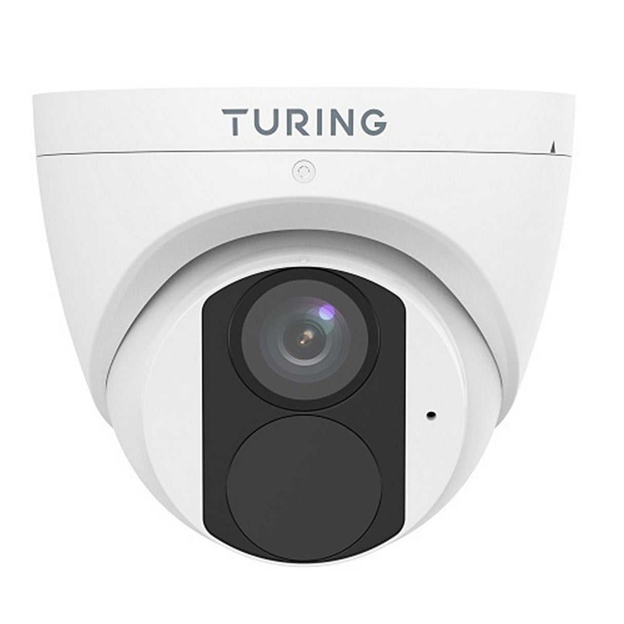 Turing Video TLT4M28 4MP IP Turret Camera, 2.8mm Lens, White