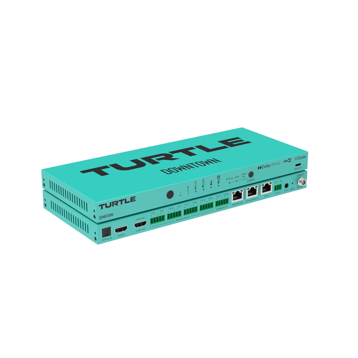 Turtle AV Downtown Dolby Atmos Dante Encoder
