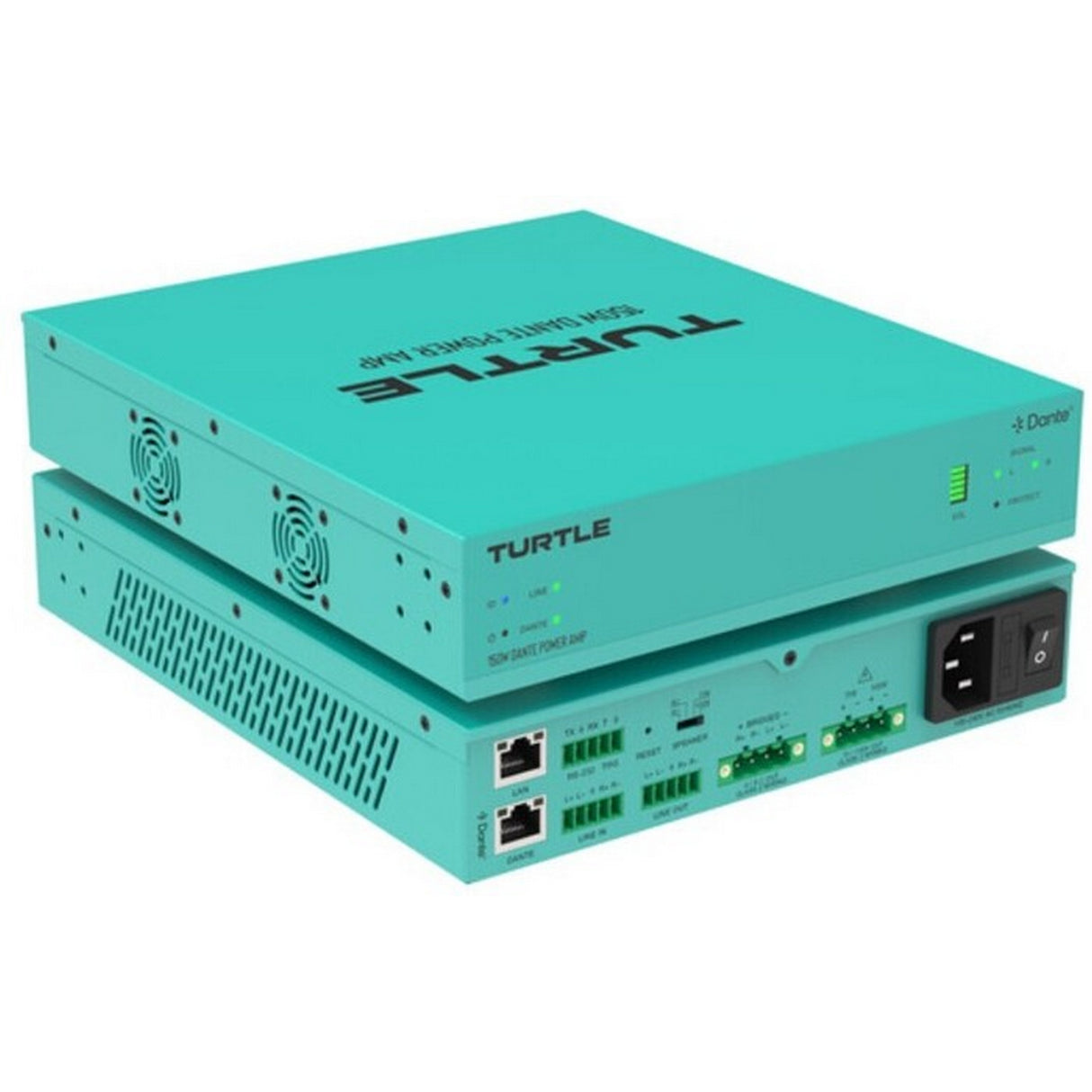 Turtle AV 150W Dante Power Amplifier
