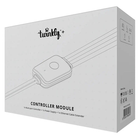 Twinkly TWPLUS-C-4P-24US Pro Plus 4-Port PLC/SPI Controller, IP65