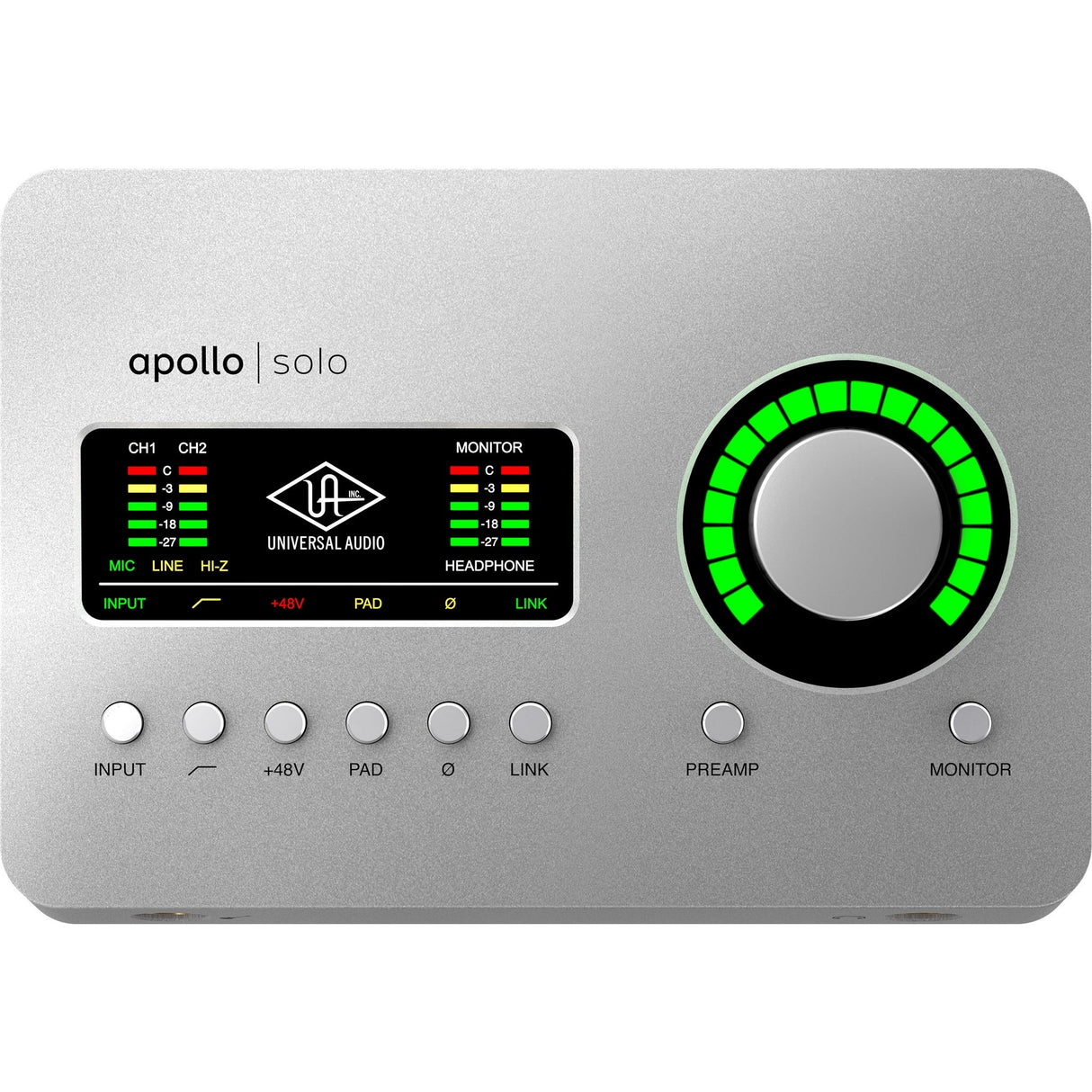 Universal Audio Apollo Solo Heritage Edition Thunderbolt 3 Audio Interface