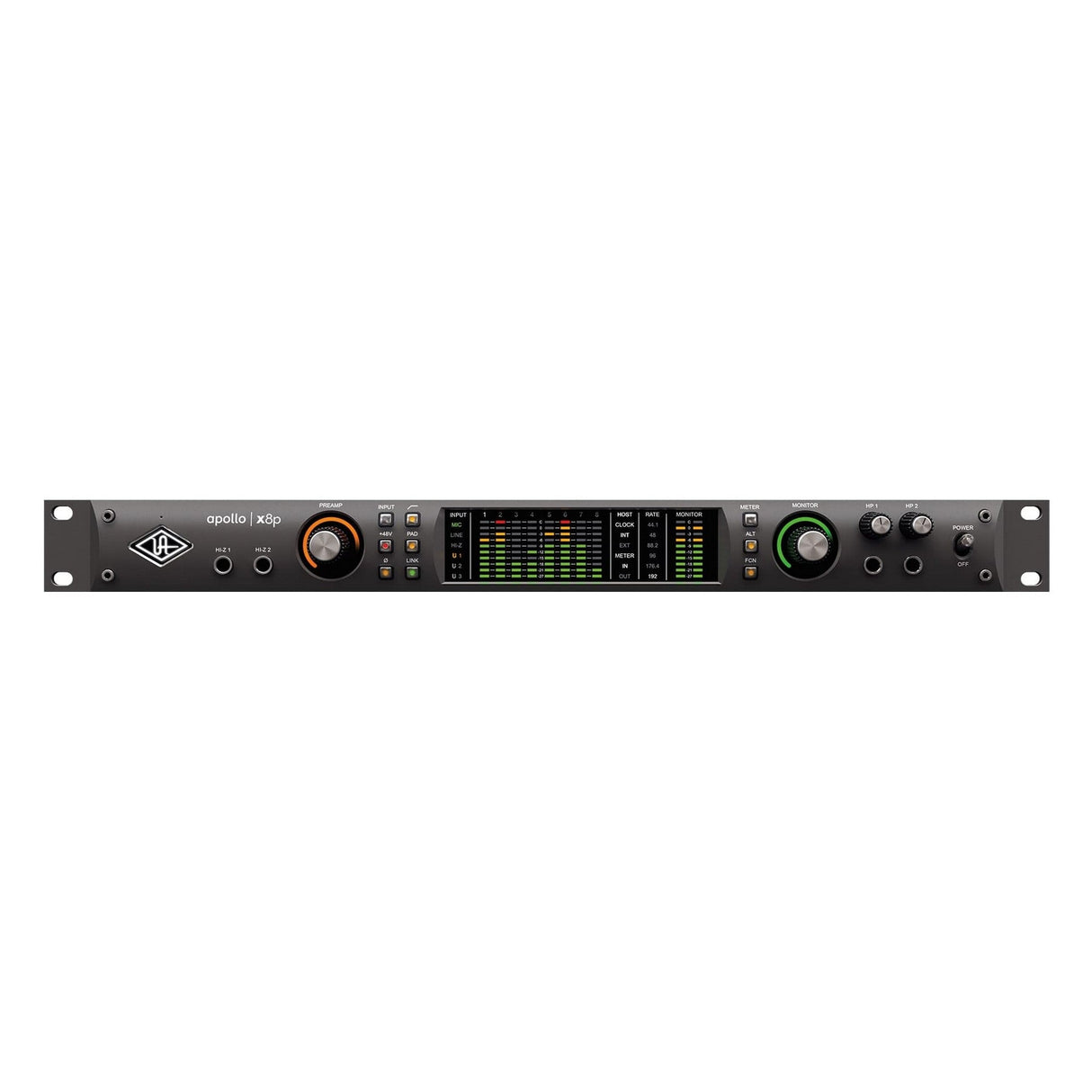 Universal Audio Apollo x8p HE Audio Interface with Heritage Plug-Ins