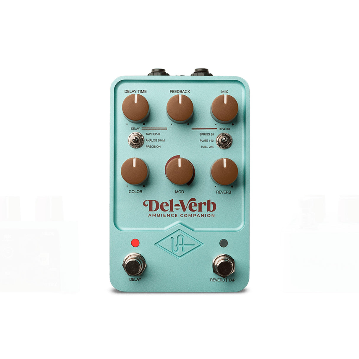 Universal Audio UA‑DEL‑VERB  UAFX Del-Verb Ambience Companion Pedal