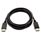 V7 V7DP2DP-6FT-BLK-1E 1.6 Gbps 4K UHD DisplayPort 1.2 Cable, 6.6-Foot, Black