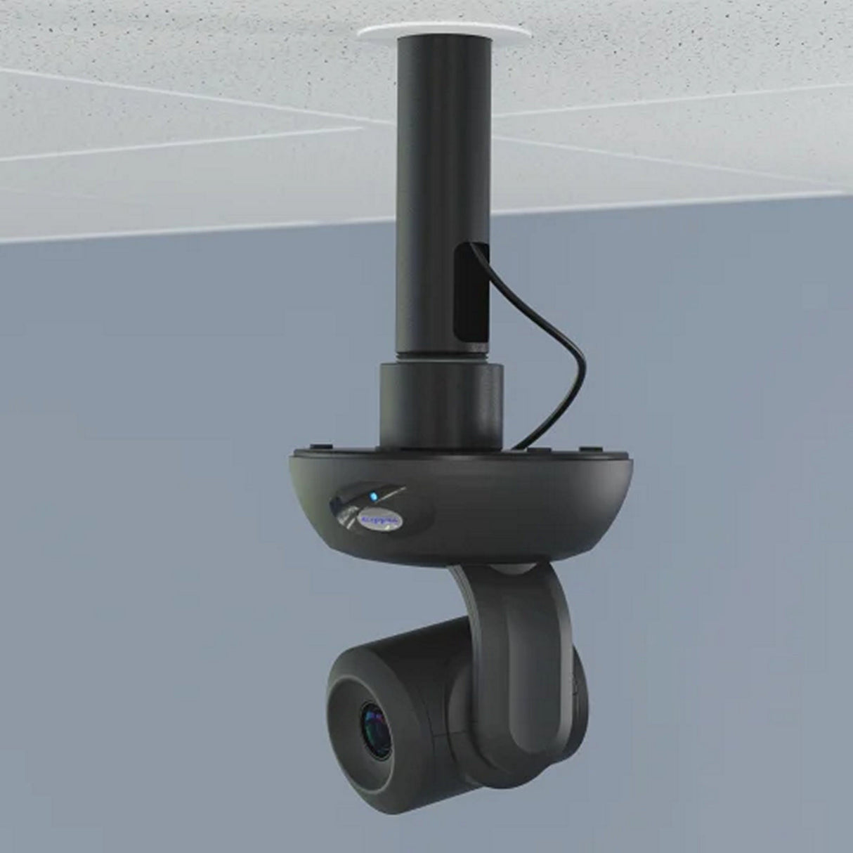 Vaddio 535-2000-300 Drop Pipe Camera Adapter, Black