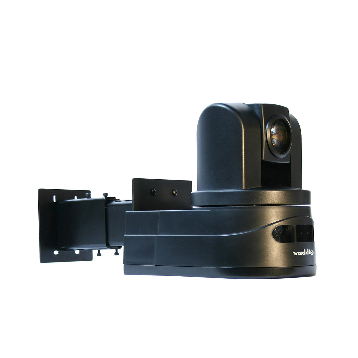 Vaddio 535-2100-202 Adjustable Extension Wall Bracket for Thin Profile/CONCEAL Mounts, Black