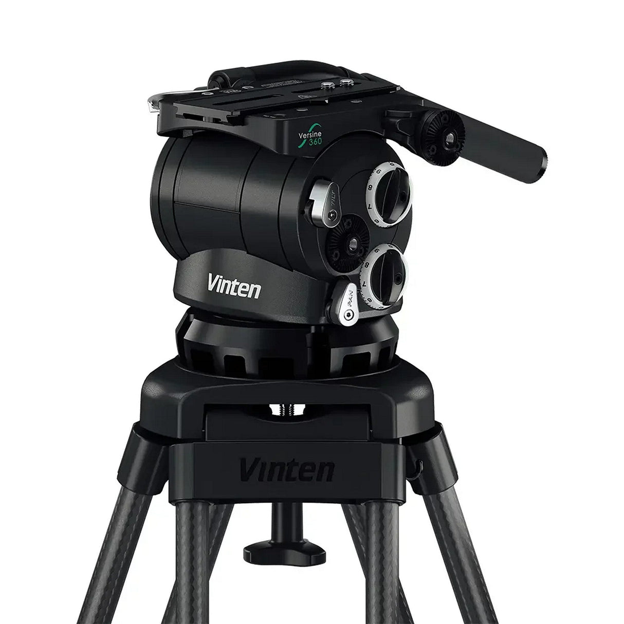 Vinten Versine 360 Fluid Head for Broadcast and Fixed Camera Positions