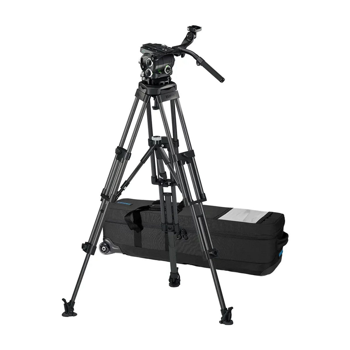 Vinten System Versine 360 2-stage Carbon Fibre Pozi-Loc Tripod with Mid-Level Spreader