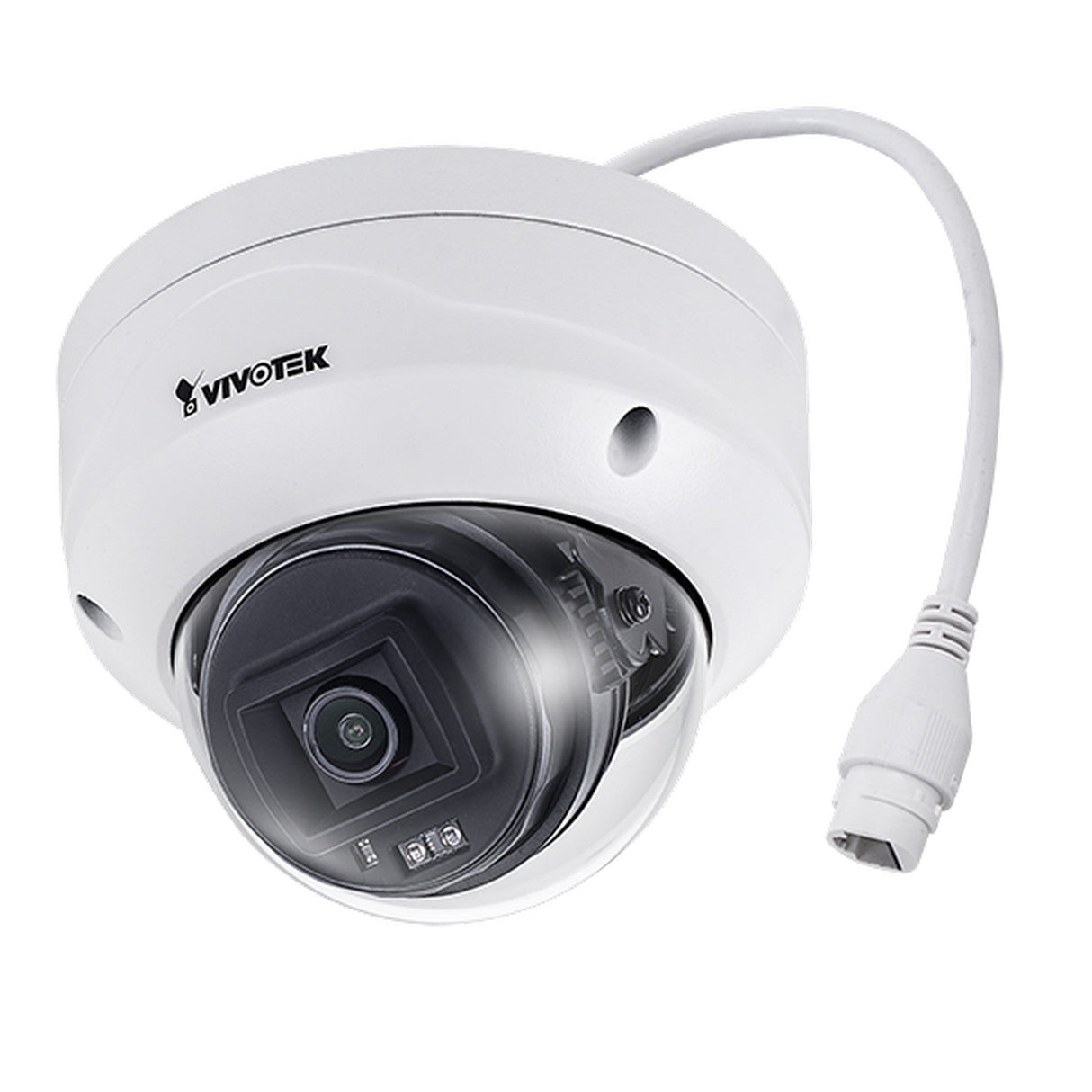 VIVOTEK FD9380-HF2 C-Series 5MP Outdoor IR Dome Camera, 2.8mm Fixed Lens, White