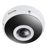 VIVOTEK FE9380-HV C-Series 5MP 360-Degree Fisheye WDR Pro IP Camera, 1.16mm Lens, Black and White