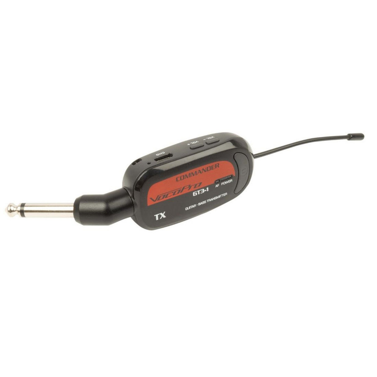 VocoPro Commander Series Guitar Transmitter with 30-Degree Plug