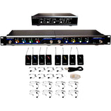 VocoPro 8-Channel Digital UHF Wireless Vocal Headset Mic System