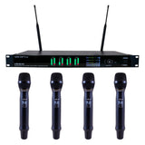 VocoPro UTD-QUAD-ACAPELLA Quad Digital Wireless Microphone System