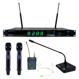 VocoPro UTD-QUAD-WORSHIP Quad Digital Wireless Microphone System