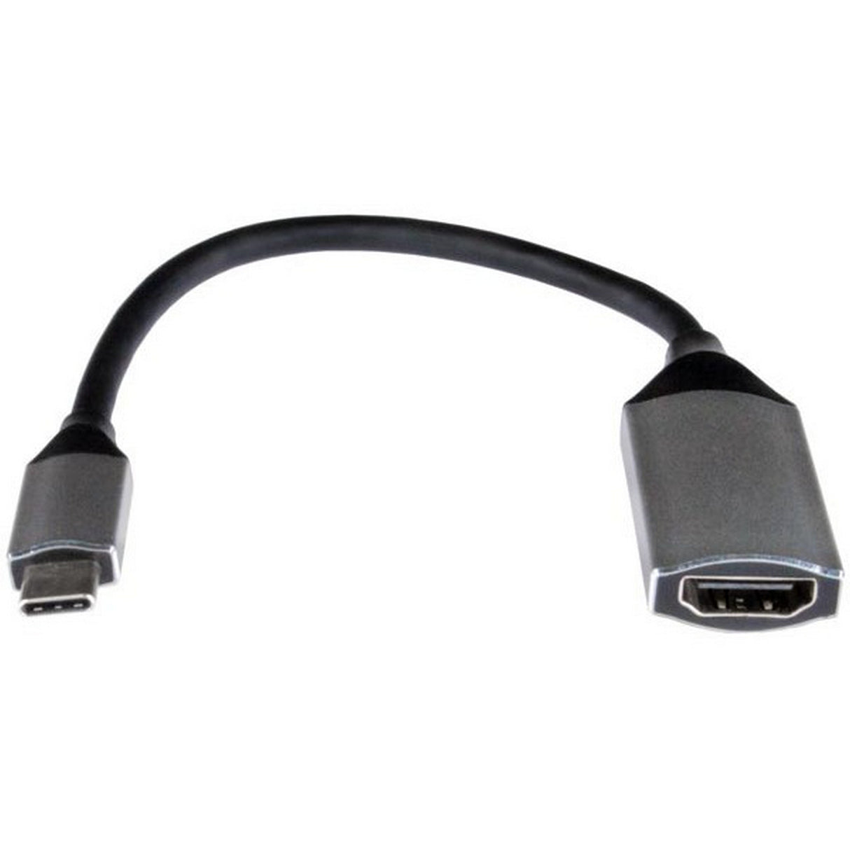 VPI USB 3.0 Type C Male to 4K 10.2Gbps HDMI Female Adapter Cable in Aluminum Housing