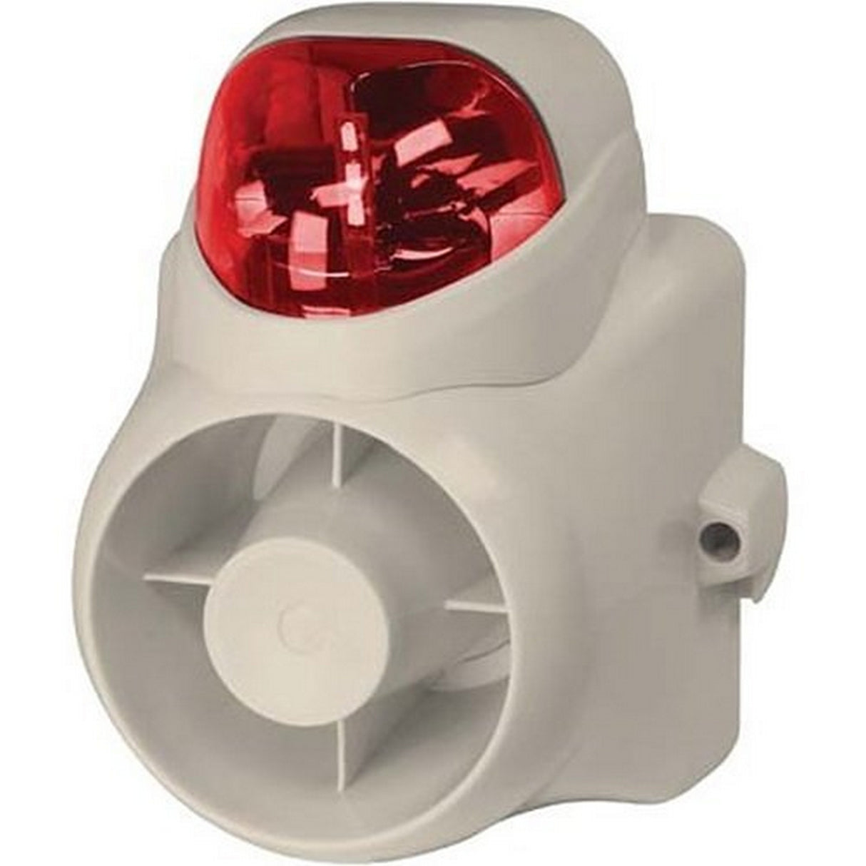 W Box 0E-OUTDSIRSR Indoor/Outdoor Self Contained 120dB Siren/Strobe, Red