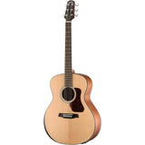 Walden G550RE/W Natura 500 Armrest Grand Auditorium Acoustic-Electric Guitar, Open Pore Satin Natural Finish