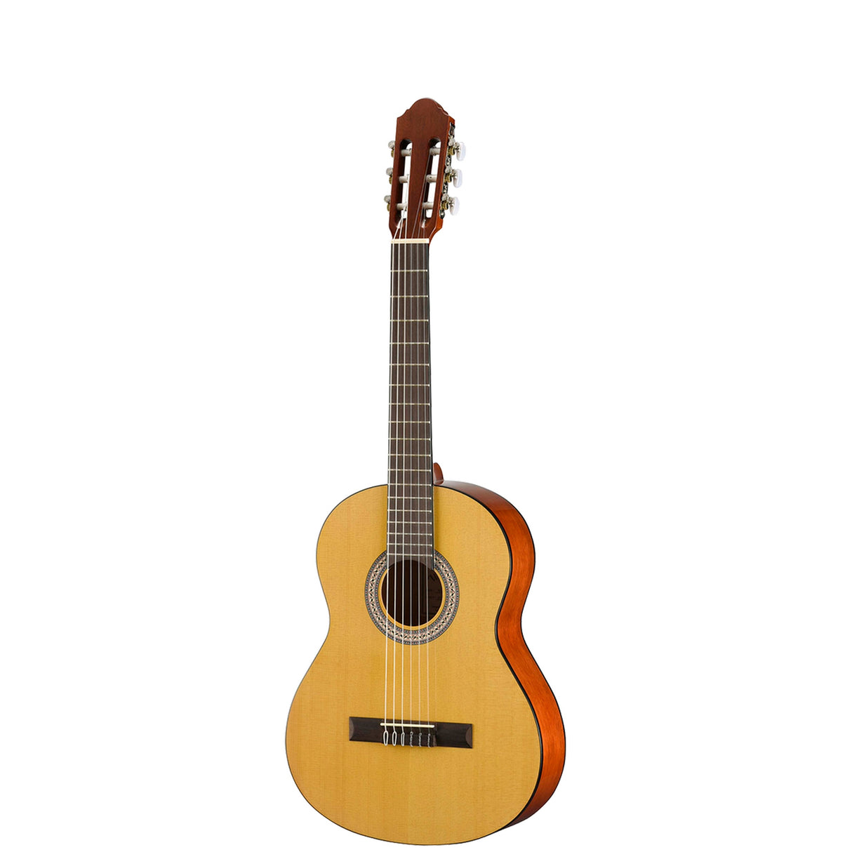 Walden N350-3/4/W Standard 300 Series Classical Guitar, Gloss Finish