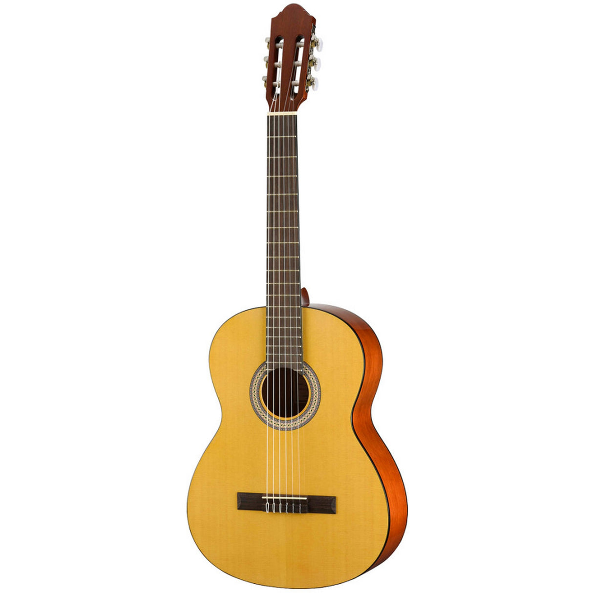 Walden N350/W Standard 300 Nylon 6-String Classical Guitar, Gloss Natural Finish